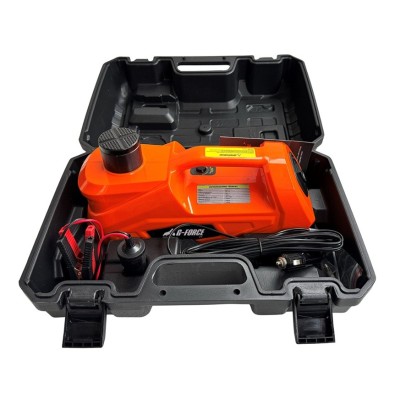 Gato hidráulico G-FORCE 2 toneladas 12V DC elevador para vehículos y 4x4 emergencias maletín