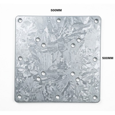 Base metálica refuerzo para Grúas Force 400 a 1000KG  Galvanizada