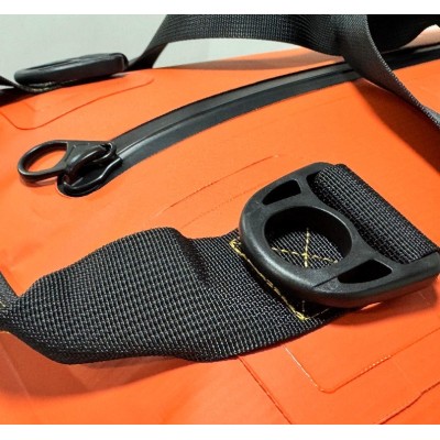 Bolso Outdoor G-FORCE 90 litros 100% Impermeable Naranja + bolso 2 litros para celulares
