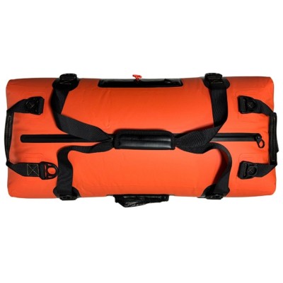 Bolso Outdoor G-FORCE 90 litros 100% Impermeable Naranja + bolso 2 litros para celulares
