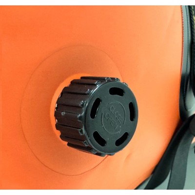 Bolso Outdoor G-FORCE 60 litros 100% Impermeable Naranja + bolso 2 litros para celulares