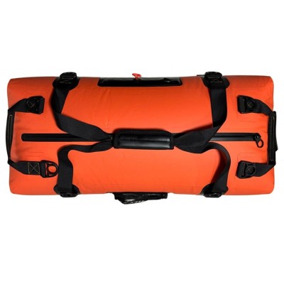Bolso Outdoor G-FORCE 60 litros 100% Impermeable Naranja + bolso 2 litros para celulares