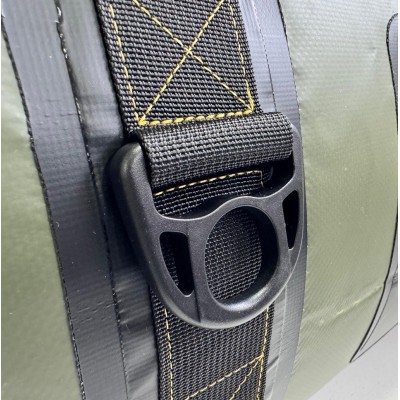 Bolso Outdoor G-FORCE 60 litros 100% Impermeable Verde + bolso 2 litros para celulares