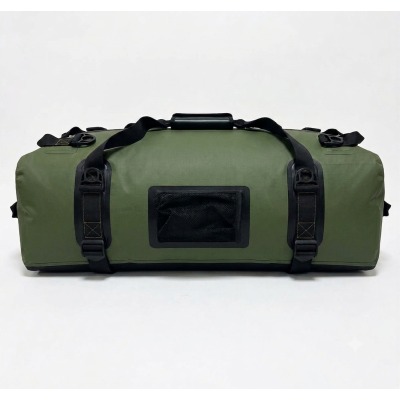 Bolso Outdoor G-FORCE 60 litros 100% Impermeable Verde + bolso 2 litros para celulares