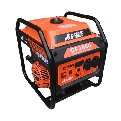Generador Inverter Open Gasolina 3800w G-Force Encendido Manual
