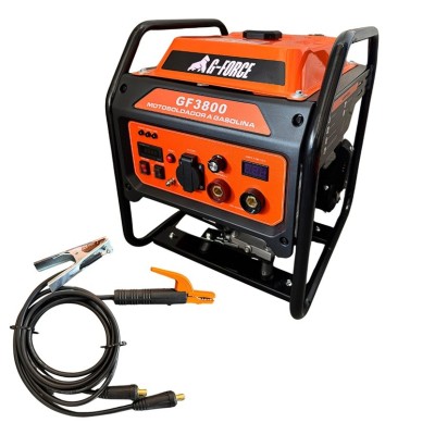 Motosoldador Generador Inverter Open Gasolina 3800w G-Force Encendido Manual