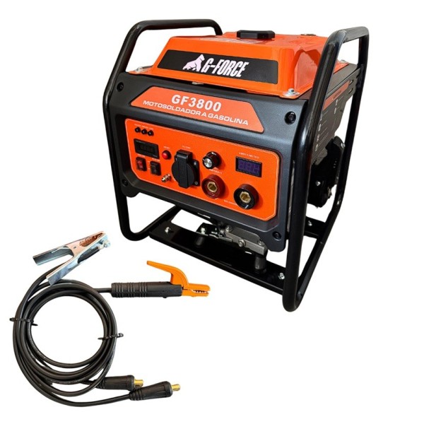 Motosoldador Generador Inverter Open Gasolina 3800w G-Force Encendido Manual