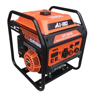 Motosoldador Generador Inverter Open Gasolina 3800w G-Force Encendido Manual