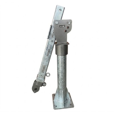 Grúa Giratoria Pluma 1000KG G-Force Galvanizada Winche portátil con batería litio (piola sintética)