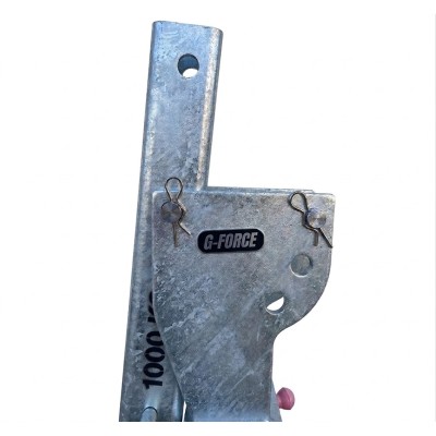Grúa Giratoria Pluma 1000KG G-Force Galvanizada Winche portátil con batería litio (piola sintética)