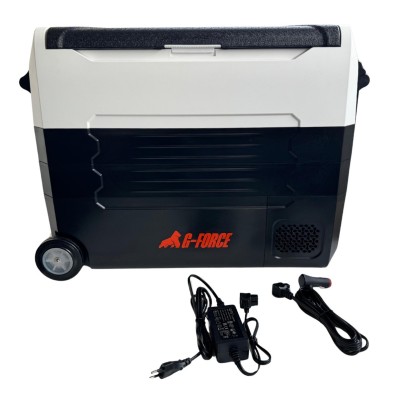 Refrigerador Nevera Portátil 55 litros G-Force  12V / 24V / 220V para Vehículos y Camping