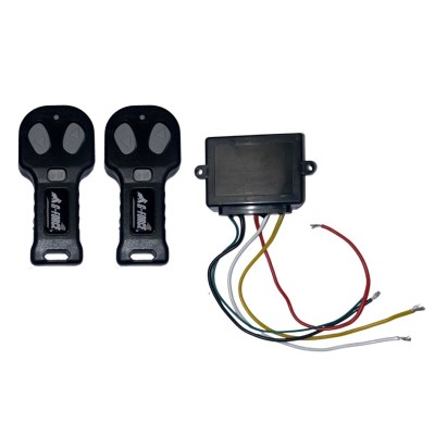 Repuesto transmisor y receptor con 2 controles remoto inalámbricos G-Force para winches 24v