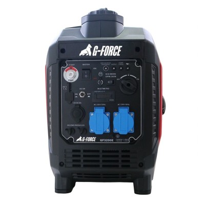 Generador Inverter Gasolina 3200w G-Force Encendido Eléctrico , Manual y Control Remoto