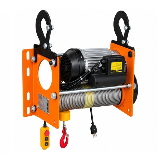 Winche Tecle 1000kg  piola acero 100 mts G-Force con Gancho y Polea