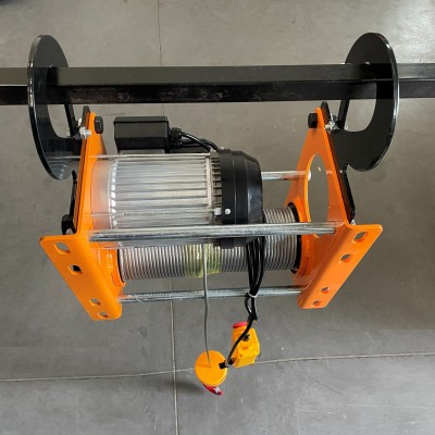 Winche Tecle 1000kg  piola acero 100 mts G-Force con Gancho y Polea