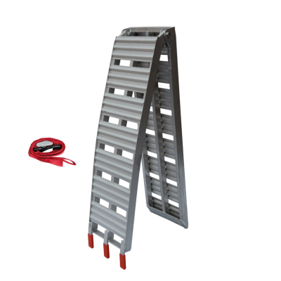 Rampa de aluminio para motos con eslinga – soporta 300kg Rampa de aluminio para motos con eslinga – soporta 300kg