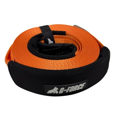 Cinta de Tiro Snatch Strap Recuperación Rescate Eslinga 8 Toneladas 9 metros G-FORCE bolso profesional