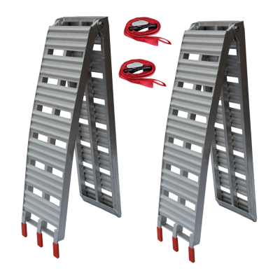 2 Rampas de aluminio para motos con eslinga – soporta 600kg 2 Rampas de aluminio para motos con eslinga – soporta 600kg
