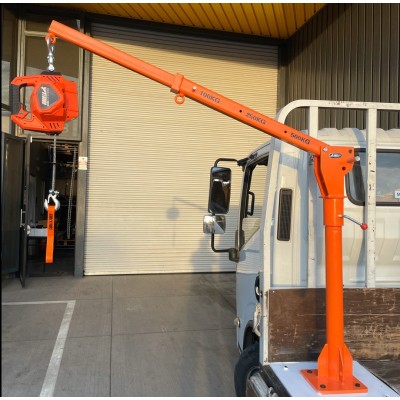 Grúa Giratoria 500KG Gorilla Force Winche portátil con batería litio (piola sintética) Grúa Giratoria 500KG Gorilla Force Winche portátil con batería litio (piola sintética)