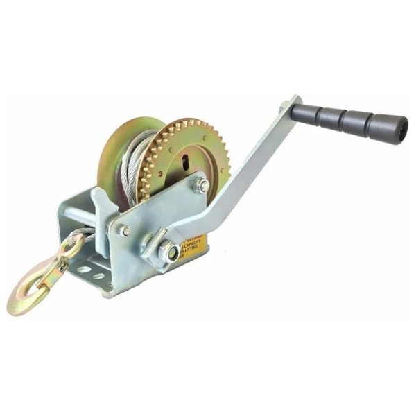 Tecle manual malacate 1200 libras 9 mts manivela