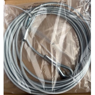 Extensión 8 mts piola de acero para modelos Gorilla Force 400 y 450