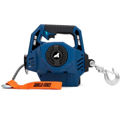 G-Force 400 Winche portátil con batería litio desbloqueo (piola sintética 12mts)