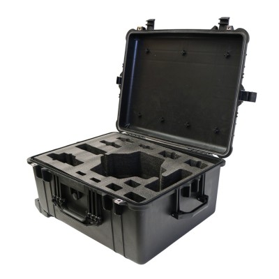 Maleta de Seguridad Anti Golpes IP55 con ruedas y manillas para modelos G-Force 400 y 450 rotomoldeada