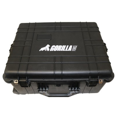 Maleta de Seguridad Anti Golpes IP55 con ruedas y manillas para modelos Gorilla Force 400 y 450 Maleta de Seguridad Anti Golpes IP55 con ruedas y manillas para modelos Gorilla Force 400 y 450