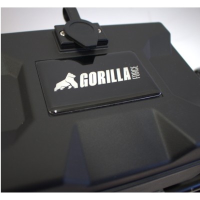 Winche Gorilla Force 12.000 libras 12v control remoto manual e inalámbrico piola sintética