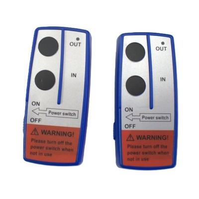 Winche Gorilla Force 12.000 libras 12v control remoto manual e inalámbrico piola sintética