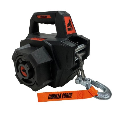 Gorilla Force 1000 Winche portátil funciona con taladro (piola sintética 12mts)