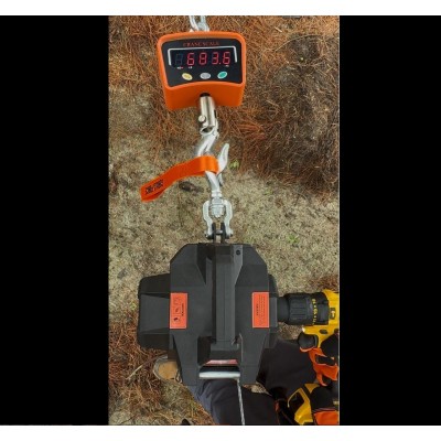 Gorilla Force 1000 Winche portátil funciona con taladro (piola sintética 12mts)