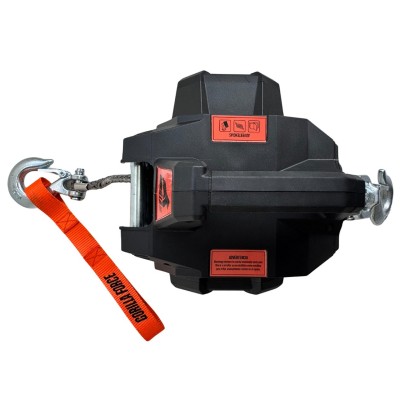 Gorilla Force 1000 Winche portátil funciona con taladro (piola sintética 12mts)