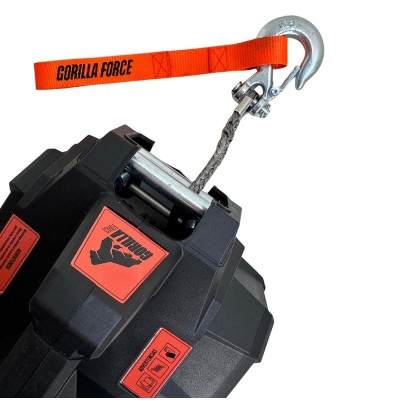 Gorilla Force 1000 Winche portátil funciona con taladro (piola sintética 12mts)