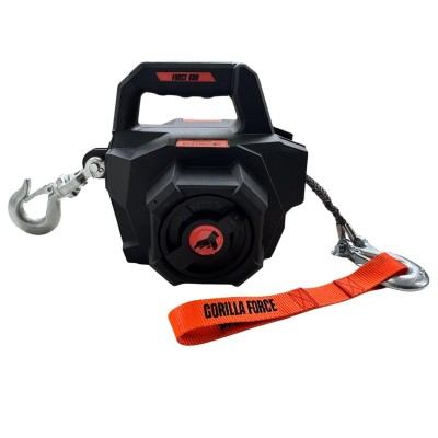 Gorilla Force 1000 Winche portátil funciona con taladro (piola sintética 12mts)