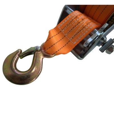 Tecle manual malacate 1200 libras 544 kg 8 mts manivela correa eslinga cabrestante winche Tecle manual malacate 1200 libras 544 kg 8 mts manivela correa eslinga cabrestante winche