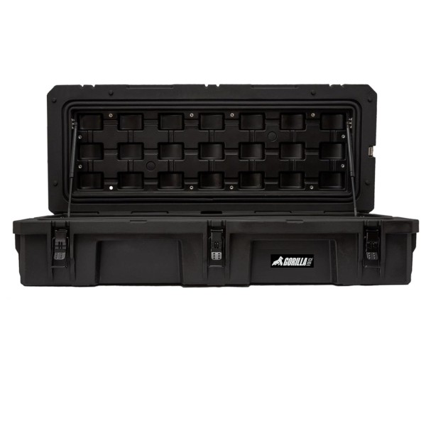 Caja Rotomoldeada 95lts multipropósito con bombines Overland & Off Road