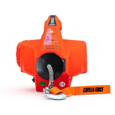 Grúa Giratoria 400KG Extensible G-Force Winche portátil con batería litio (piola sintética)