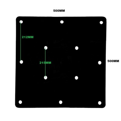 Base metálica refuerzo para Grúas Force 400 a 1000KG  | aumenta resistencia
