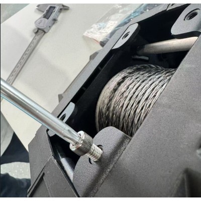 Gorilla Force 1000 Winche portátil funciona con taladro (piola sintética 12mts)