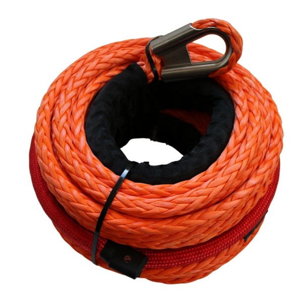 Repuesto Piola Sintética de 14mm x 24m  Naranja para winches de 18.000 libras Gorilla Force