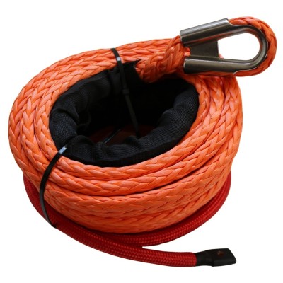 Repuesto Piola Sintética de 11mm x 24m Naranja para winches de 13.000 libras Gorilla Force